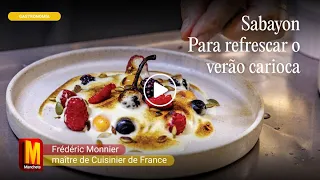 Sabayon de Pera - Gastronomia